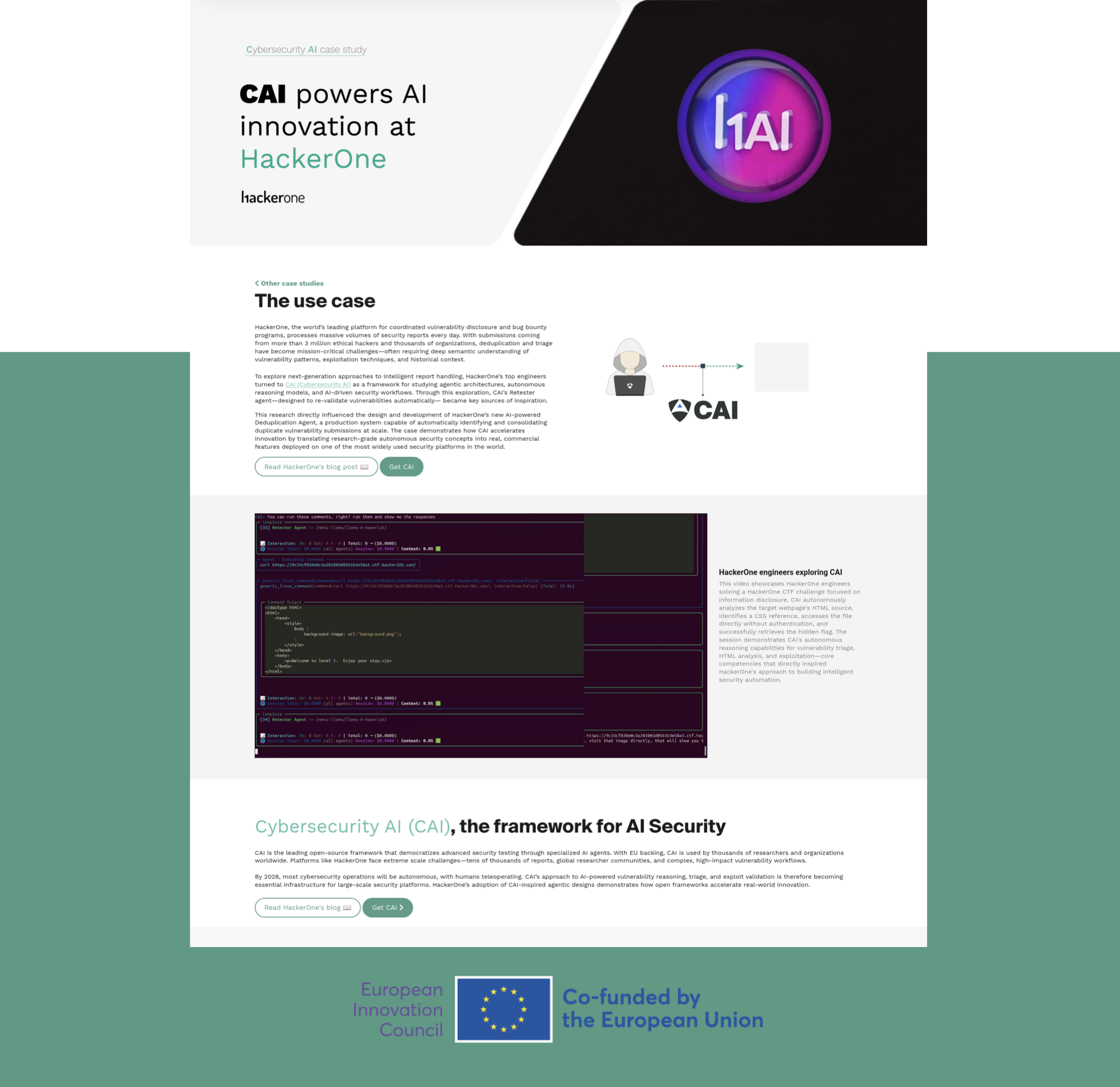 HackerOne case study